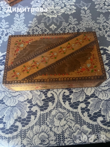  Дървени сувенирни кутии /кутии за бижута/,  войнишка кутия, руска кутия за подправски, снимка 15 - Антикварни и старинни предмети - 46186781