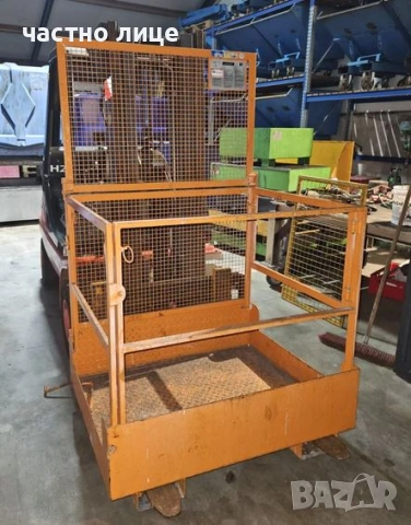 Продавам осигурителен кош/клетка за мотокар , челен товарач, снимка 5 - Индустриална техника - 53540091