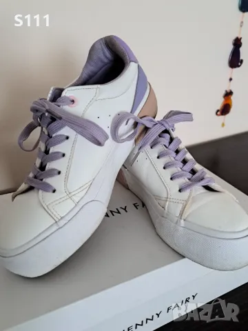 Ефектни дамски кецове Jenny Fairy, 37 номер, снимка 4 - Кецове - 49991393