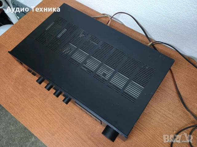 Компактен стерео усилвател Yamaha A-400. Перфектен с прекрасен звук! Изпращам видео. , снимка 12 - Ресийвъри, усилватели, смесителни пултове - 53291189