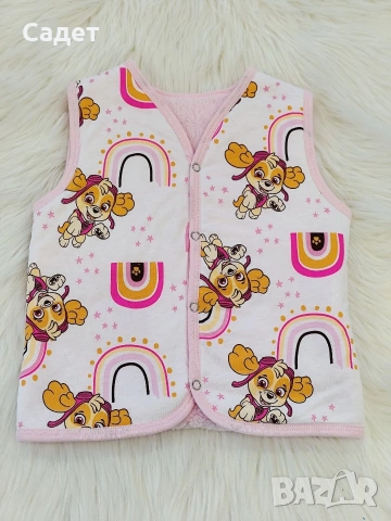 бебешко елече по поръчка, снимка 17 - Жилетки и елечета за бебе - 53787120