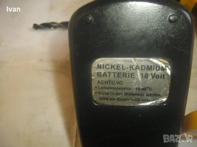 18V MANNESMANN НЕМСКИ ВИНТОВЕРТ 18 ВОЛТА С 1 БАТЕРИЯ БЕЗ ЗАРЯДНО, снимка 7 - Винтоверти - 49750499