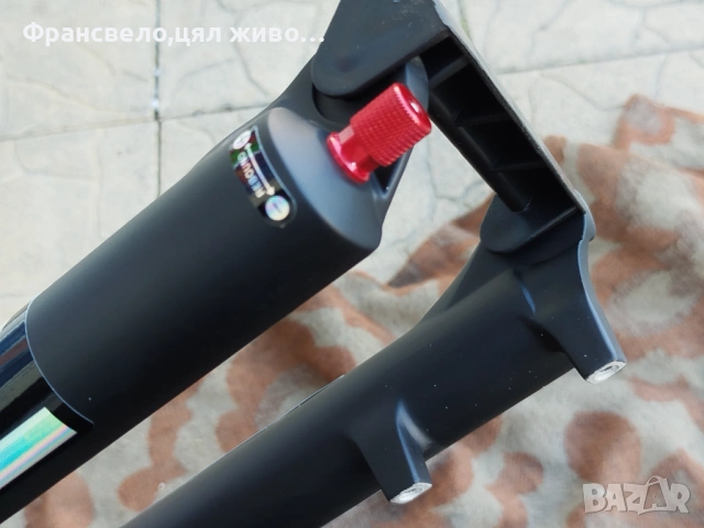 29 цола въздушна, заключваща вилка за велосипед колело ос 9 на 100, ребаунт , снимка 4 - Части за велосипеди - 53658022