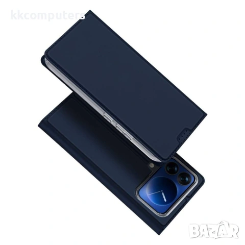 DUX DUCIS Skin Pro Кожен Калъф за Xiaomi 17 Pro - Слот за карта, Стойка, Скрит магнит, 2 цвята