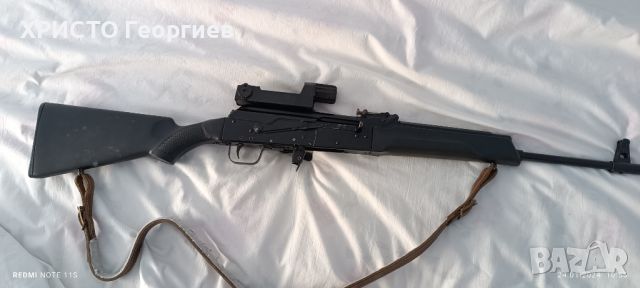 Продавам пушка САЙГА 7,62х39 и Бързомер КОБРА, снимка 3 - Ловно оръжие - 45234155