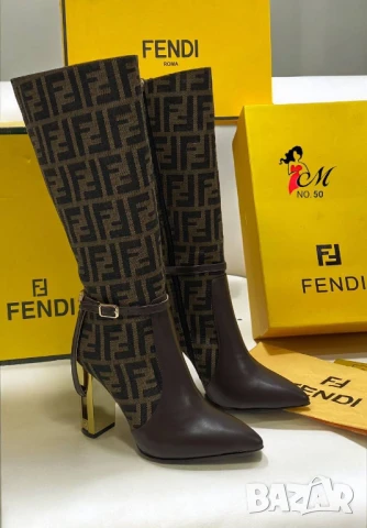 ботуши fendi , снимка 3 - Дамски ботуши - 50761316