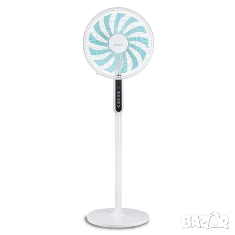 Вентилатор на стойка 16" Diplomat DFX-535RC, 60W, LED, дист. упр-е, снимка 5 - Друга електроника - 52098943