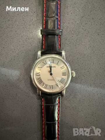 Продавам часовник Montblanc Meisterstück 40mm 7068 Златен (Жълт)  Римски, снимка 1