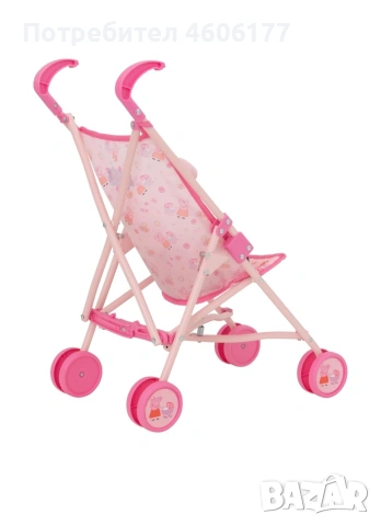 Peppa pig детска количка за кукли , снимка 5 - Кукли - 53522627