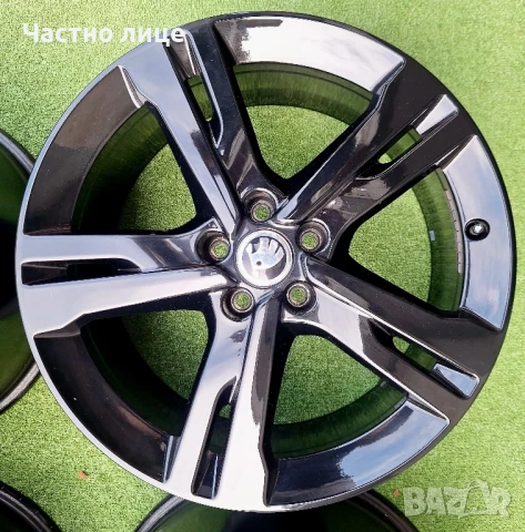 Продавам 4бр 19-ки за Шкода Супърб, Кодиак,Еняк,Карок, снимка 4 - Гуми и джанти - 50580758