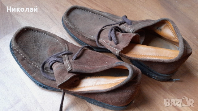 Мъжки кожени обувки мокасини Cerruti 1881