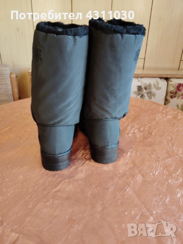 Дамски нови черни ботуши за сняг и дъжд Totes Snowflake , снимка 4 - Дамски ботуши - 53390287