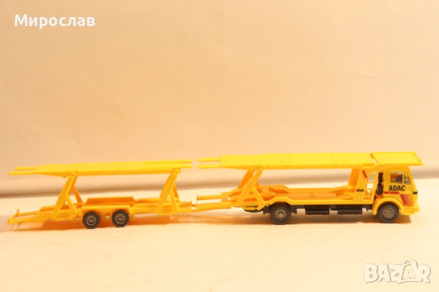 WIKING H0 1/87 MERCEDES ADAC АВТОВОЗ КАМИОН КОЛИЧКА МОДЕЛ, снимка 6 - Колекции - 54222789
