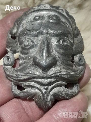 Атрактивен Алуминиев  тепелък за Хайдушки, Османски, Балкански Кремъчен  или Капсулен пищов , снимка 6 - Антикварни и старинни предмети - 53921403