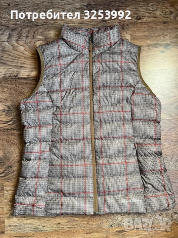 Ултралек дамски пухен елек Eddie Bauer 650 CUIN НОВ!