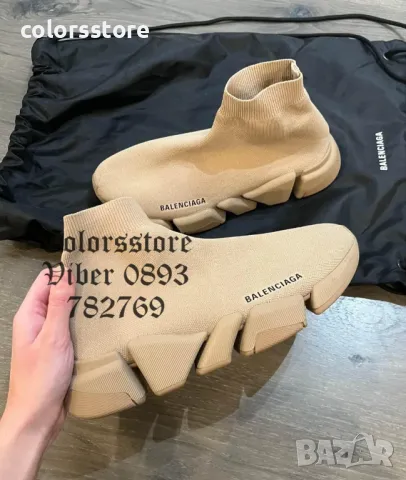 Маратонки тип чорап Balenciaga-BR120z, снимка 1 - Маратонки - 48182369