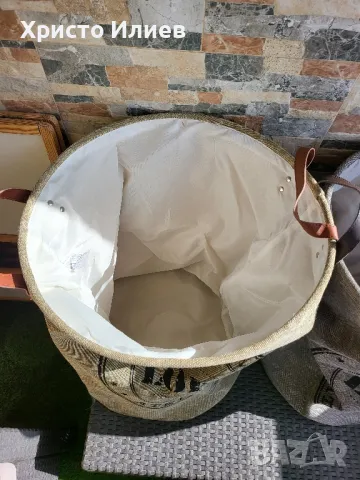 Кош за пране за дрехи за съхранение с надпис 2 цвята, снимка 7 - Други стоки за дома - 49493798