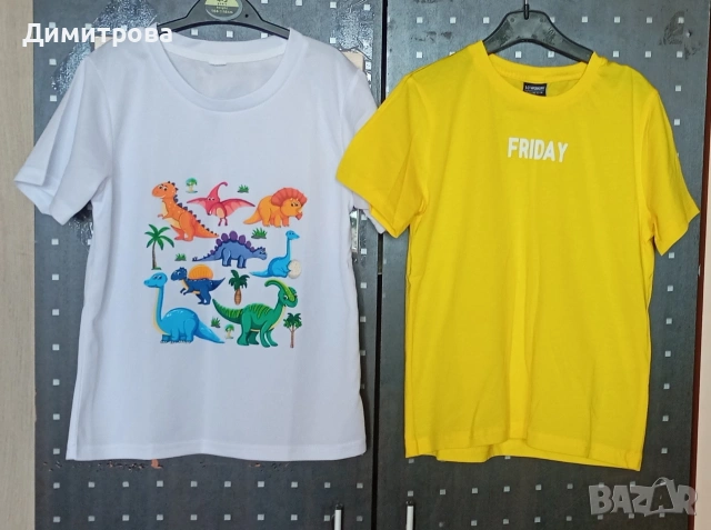 Чисто нови тениски 4бр размер 122см, снимка 3 - Детски тениски и потници - 53982051