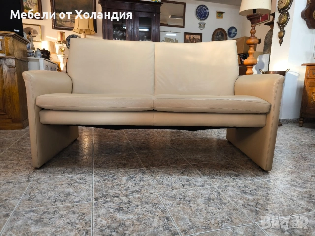 Диван двойка и фотьойл от естествена кожа, снимка 9 - Дивани и мека мебел - 53073013