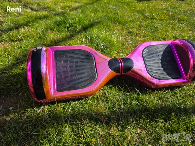 Ховърборд с лед светлини, Bluetooth и автоматична стабилизация, снимка 2 - Скутери и тротинетки - 53847027