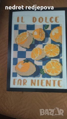 Ръчно изработен диамантен гоблен , снимка 2 - Гоблени - 52965278