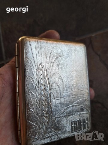 ретро руска алуминиева табакера     26/3, снимка 4 - Колекции - 50758008