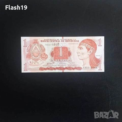 ⭐ Хондурас 1 лемпира 2016 г. UNC ⭐