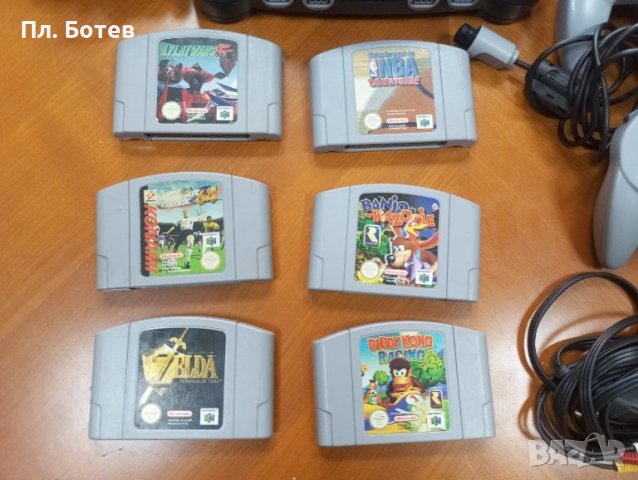 Ретро телевизионна Nintendo 64 с 6 игри , снимка 3 - Nintendo конзоли - 45202604