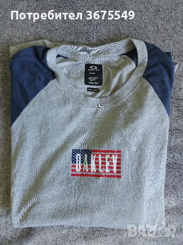 Oakley 3/4 Sleeve Hydrolix Tshirt - размер L, снимка 6 - Тениски - 49974675