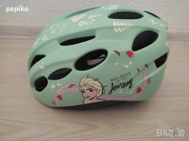 продавам колела внос от Германия Комплект НОВИ каска и ръкавици ELZA, снимка 4 - Спортна екипировка - 53832100