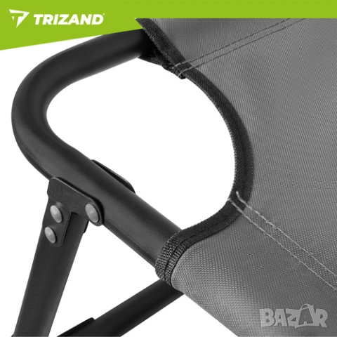 Сгъваем шезлонг за плаж / Градински шезлонг / Преносим шезлонг за къмпинг, снимка 5 - Градински мебели, декорация  - 54153633