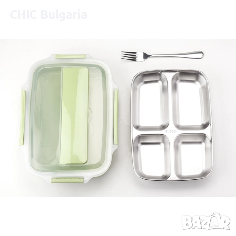 Кутия за обяд с подарък шоколадови лакомства и слушалки - КОЛЕДНА ПРОМОЦИЯ, снимка 2 - Прибори за хранене, готвене и сервиране - 49251972