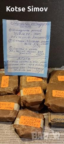 Нестандартни,специфични лагери, снимка 2 - Резервни части за машини - 52822121