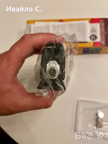 Лазерен нивелир с тринога и мерителна лента | Прецизно измерване | 3 в 1 инструмент, снимка 3 - Измервателни инструменти - 52315119