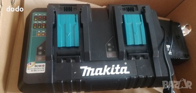 двойно зарядно Makita 18v , снимка 1 - Други инструменти - 46649673