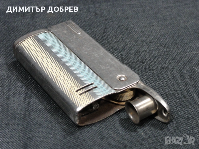 СТАРА РЕТРО БЕНЗИНОВА ЗАПАЛКА IMCO STREAMLINE 6800 AUSTRIA, снимка 4 - Антикварни и старинни предмети - 53476619