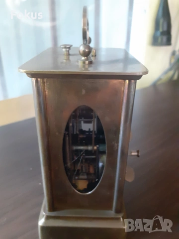 Часовник жокер настолен будилник - Seikosha Tokyo Japan, снимка 3 - Антикварни и старинни предмети - 53277106