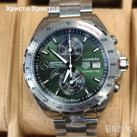 Луксозни мъжки часовници Tag Heuer Carrera AMG Petronas, снимка 2 - Мъжки - 45553860