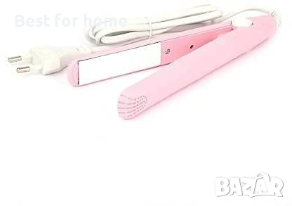 Мини професионална преса за коса с контрол на температурата, плоска ютия с пластмасова кутия, снимка 6 - Друга електроника - 53744396