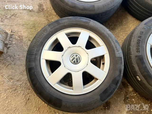 5х112 15 Джанти VW Golf Passat Caddy Touran 5x112 Фолксваген Голф Кади Тоуран, снимка 3 - Гуми и джанти - 51370265