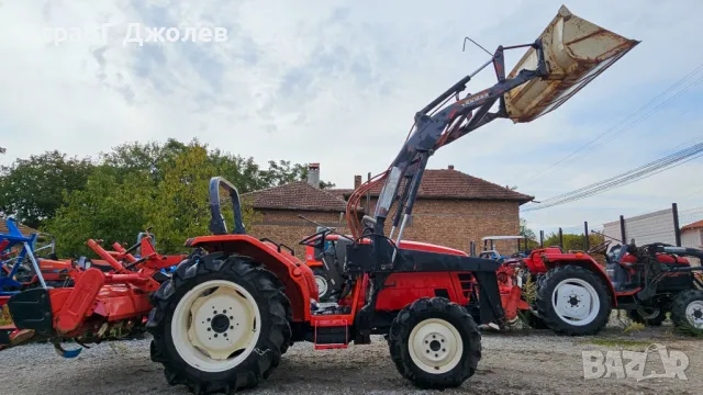 Японски трактор Yanmar AF30 с челен товарач и фреза, 4x4, 30 кс., АграБГ Джолев, снимка 5 - Селскостопанска техника - 47339215