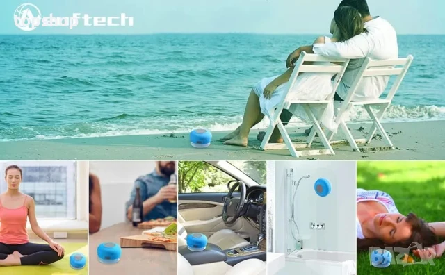 НОВА мини водоустойчива блутут колонка Neuftech, снимка 5 - Bluetooth тонколони - 50493211