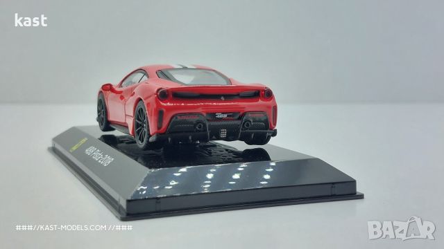 KAST-Models Умален модел на Ferrari 488 Pista 2018 Altaya 1/43, снимка 3 - Колекции - 46274295