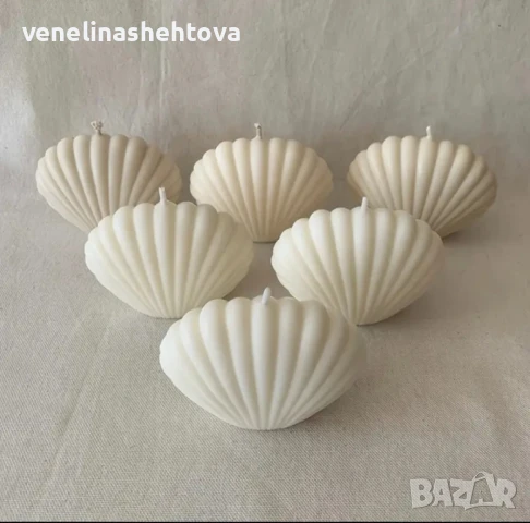 3D Голяма мида Силиконов молд форма за свещи гипс сапун смола фондан за декорация на торта , снимка 3 - Форми - 50645896