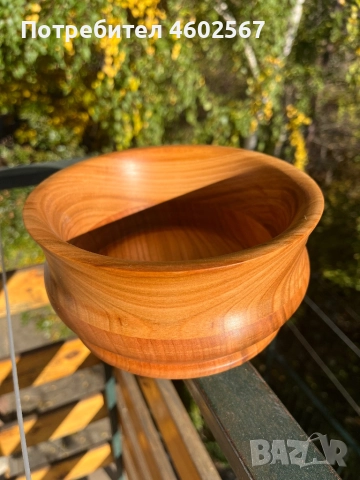 Дървени купи за ценители на истинското дърво. , снимка 3 - Декорация за дома - 52255823