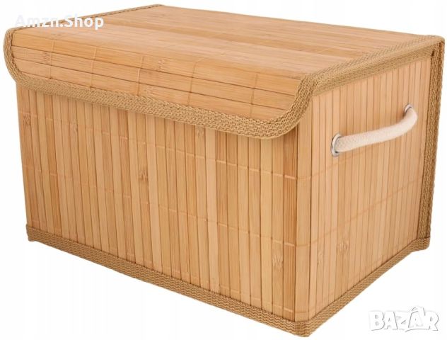 Бамбукови кошници за съхранение кош за съхранение бамбук 2бр. , снимка 9 - Други стоки за дома - 46011103