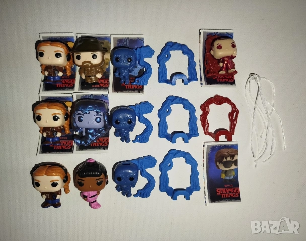 Kinder Joy Stranger things фигурки