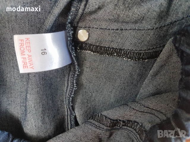 3XL – Нови дънки под коляното„Bm” , снимка 7 - Дънки - 46580605