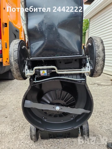 Акомулаторна Косачка Стига чисто нова, снимка 2 - Градинска техника - 51286071