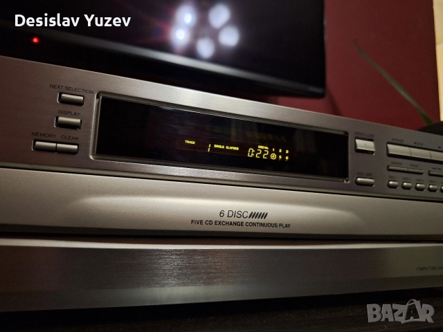 Onkyo DX-C380, снимка 4 - Аудиосистеми - 53360152